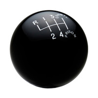 County Prison Black 6 Speed Shift Knob for 2015 & Newer Mustang Focus Fiesta