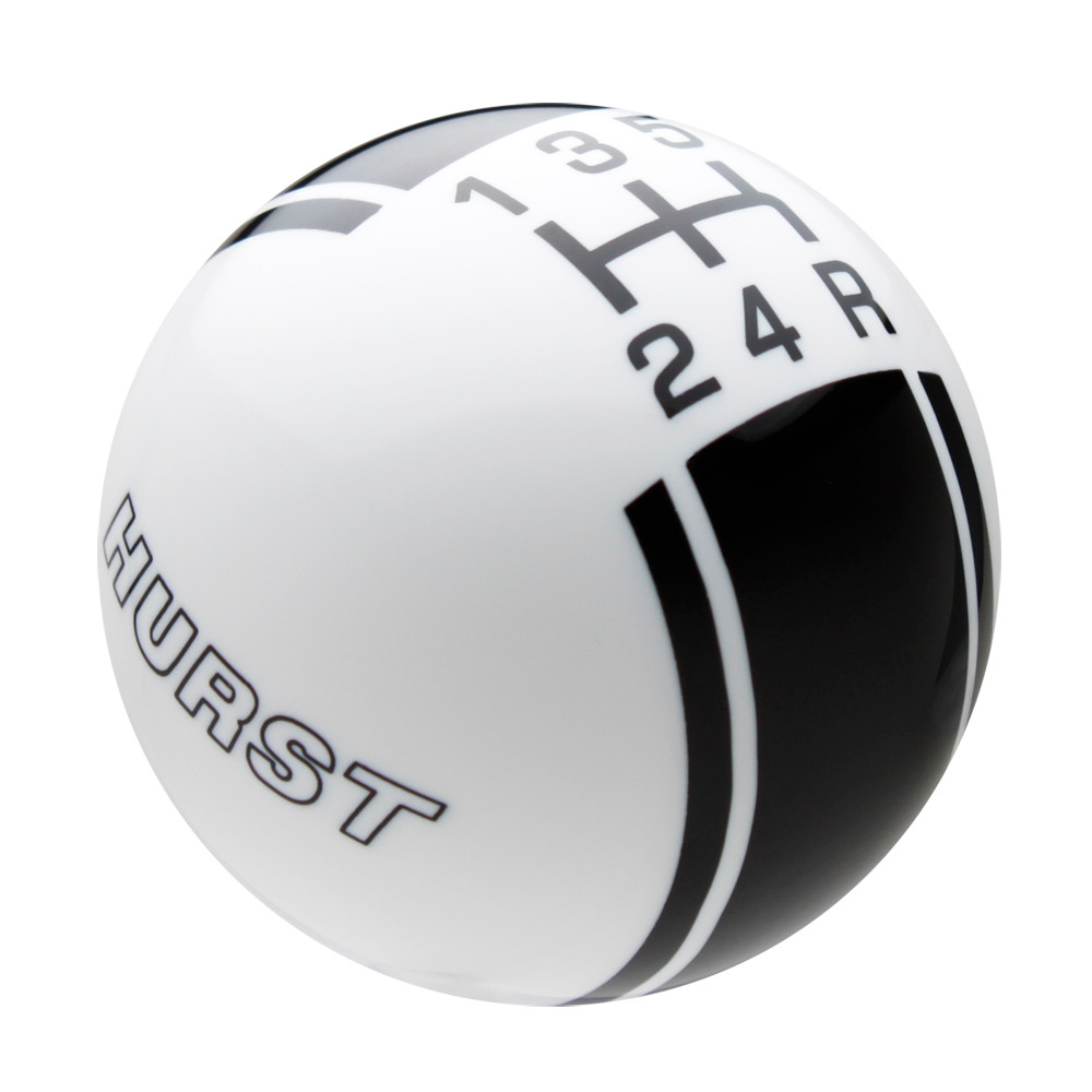 Speed Dawg SK502NL-RBK-5RDR White with Black Rally Stripe Shift Knob with 5-Speed Shift Pattern Speed Dawg SK502NL-RBK-5RDR White with Black Rally Stripe Shift Knob with 5-Speed Shift Pattern