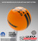 Hemi Logo Rally Stripe Shift Knob Grabber Orange with Black graphics