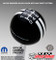 Challenger Rally Stripe Shift Knob Black with White graphics