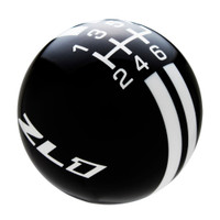 Black knob with White graphics