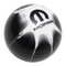Mopar Logo Black White Splash Shift Knob