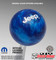 Jeep Logo Shift Knob Blue Pearl with White graphics