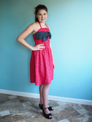 Gidget's Retro Dress sizes 2T to 14 Girls PDF Pattern