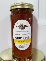 Pure Raw Honey, 8 oz. Jar
