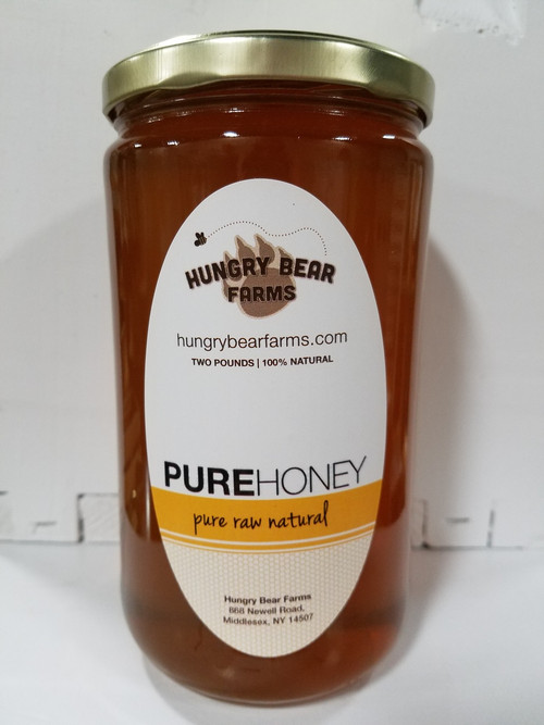 2 lb. Pure Raw Honey