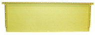One Piece 6-1/4" Plastic Frame & Foundation Waxed, Yellow