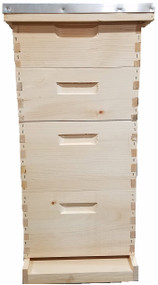 10 Frame Complete Hive Kit Assembled w/ Frames