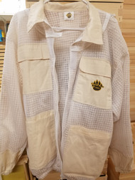 Premium Ventilated Jacket w/ Domed Veil in 100% Organic Cotton