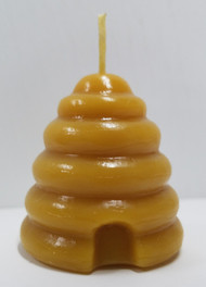 Pure Beeswax Beehive Votive Candle, 2" x 1-3/4" Tall, 100% Beeswax