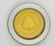 Round Beeswax Hard Lotion Bar for Dry Skin / Save the Bees/ All Natural / Healing / Sensitive Skin / Handmade