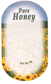 Field of Flowers Label, Roll of 250, Large Label, 2-5/8" x 4-1/2"