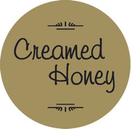 Creamed Honey Gold Foil Label, 1-1/4", Roll of 250