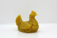 Pure Beeswax Brooding Hen Candle