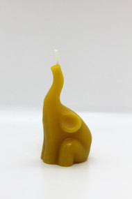 Pure Beeswax Elephant Candle