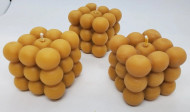 Pure Beeswax Bubble Candle
