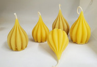 Pure Beeswax Garlic Candles