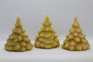 Pure Beeswax Spruce Tree Candle