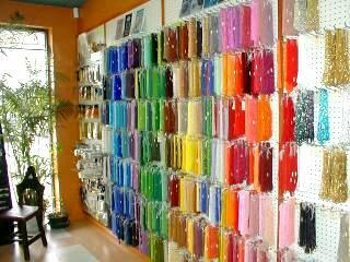 hanks of Czech seed beads
