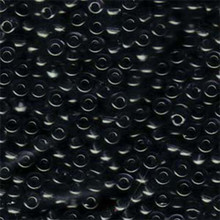 Japanese Miyuki Seed Beads, size 6/0, SKU 111031.MYK6-0152, transparent gray, (1 tube, apprx 24-28 grams, apprx 315 beads per tube)