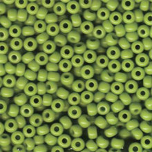 Japanese Miyuki Seed Beads, size 6/0, SKU 111031.MYK6-0416, opaque chartreuse, (1 tube, apprx 24-28 grams, apprx 315 beads per tube)
