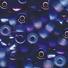 Japanese Miyuki Seed Beads, size 6/0, SKU 111031.MYK6-MIX 02, blueberry pie mix, (1 tube, apprx 24-28 grams, apprx 315 beads per tube)