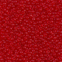 Japanese Miyuki Seed Beads, size 11/0, SKU 111030.MY11-0140SF, semi-matte red-orange, (1 28-30 gram tube, apprx 3080 beads)