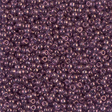 Japanese Miyuki Seed Beads, size 11/0, SKU 111030.MY11-0312, lilac gold luster, (1 28-30 gram tube, apprx 3080 beads)