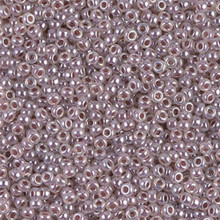 Japanese Miyuki Seed Beads, size 11/0, SKU 111030.MY11-0546, amethyst lined opal, (1 28-30 gram tube, apprx 3080 beads)