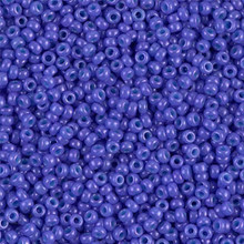 Japanese Miyuki Seed Beads, size 11/0, SKU 111030.MY11-1477, opaque purple (dyed), (1 28-30 gram tube, apprx 3080 beads)
