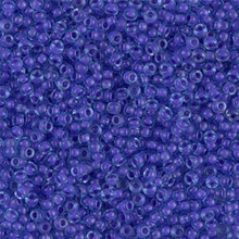 Japanese Miyuki Seed Beads, size 11/0, SKU 111030.MY11-1930, lilac lined light sappire, (1 28-30 gram tube, apprx 3080 beads)
