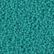 Japanese Miyuki Seed Beads, size 15/0, SKU 189015.MY15-0412, opaque turquoise, (1 12-13gram tube - apprx 3500 beads)