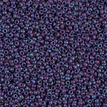 Japanese Miyuki Seed Beads, size 15/0, SKU 189015.MY15-1899, metallic midnight purple, (1 12-13gram tube - apprx 3500 beads)