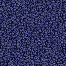 Japanese Miyuki Seed Beads, size 15/0, SKU 189015.MY15-2039, matte metallic dark grey blue, (1 12-13gram tube - apprx 3500 beads)