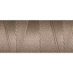 C-LON MICRO / TEX 70 BEAD CORD, braided nylon multi-filament cord, 100 yards per bobbin, .115mm, khaki, (1 small bobbin)