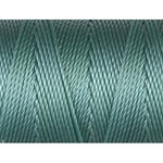 C-LON B-E-A-D C-O-R-D, #18/TEX 210 braided nylon multi-filament cord, 92 yards per bobbin, .5mm, sage, (1 large bobbin)