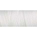 C-LON MICRO / TEX 70 BEAD CORD, braided nylon multi-filament cord, 100 yards per bobbin, .115mm, white, (1 small bobbin)