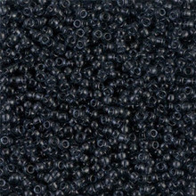 Japanese Miyuki Seed Beads, size 11/0, SKU 111030.MY11-2411, transparent montana blue, (1 28-30 gram tube, apprx 3080 beads)