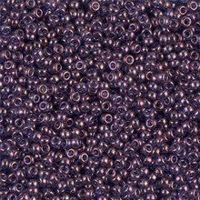 Japanese Miyuki Seed Beads, size 11/0, SKU 111030.MY11-1884, violet gold luster, (1 28-30 gram tube, apprx 3080 beads)