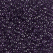 Japanese Miyuki Seed Beads, size 8/0, SKU 189008.MY8-0157, transparent amethyst, (1 26-28 gram tube, apprx 1120 beads)
