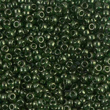 Japanese Miyuki Seed Beads, size 8/0, SKU 189008.MY8-0306, olive gold luster, (1 26-28 gram tube, apprx 1120 beads)
