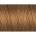 C-LON TEX 400 BEAD CORD, braided nylon multi-filament cord,  .9mm, 39 yards per bobbin, gold, (1 large bobbin)