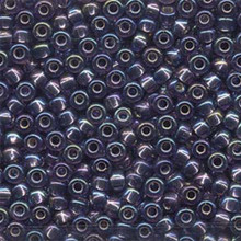 Japanese Miyuki Seed Beads, size 6/0, SKU 111031.MYK6-1024, amethyst silver lined AB, (1 tube, apprx 24-28 grams, apprx 315 beads per tube)