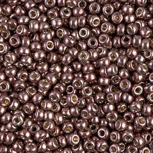 Japanese Miyuki Seed Beads, size 8/0, SKU 189008.MY8-4213, duracoat galvanized dark mauve, (1 26-28 gram tube, apprx 1120 beads)