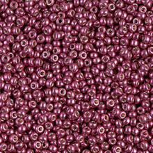 Japanese Miyuki Seed Beads, size 11/0, SKU 111030.MY11-4219, duracoat galvanized magenta, (1 28-30 gram tube, apprx 3080 beads)