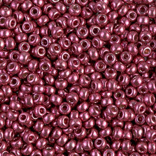 Japanese Miyuki Seed Beads, size 8/0, SKU 189008.MY8-4219, duracoat galvanized magenta, (1 26-28 gram tube, apprx 1120 beads)