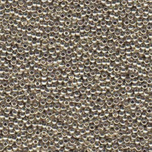 Japanese Miyuki Seed Beads, size 6/0, SKU 111031.MYK6-4201, duracoat galvanized silver, (1 tube, apprx 24-28 grams, apprx 315 beads per tube)