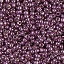 Japanese Miyuki Seed Beads, size 8/0, SKU 189008.MY8-4220, duracoat galvanized eggplant, (1 26-28 gram tube, apprx 1120 beads)