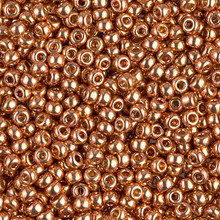 Japanese Miyuki Seed Beads, size 8/0, SKU 189008.MY8-4206, duracoat galvanized muscat, (1 26-28 gram tube, apprx 1120 beads)