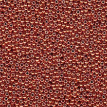 Japanese Miyuki Seed Beads, size 6/0, SKU 111031.MYK6-4208, duracoat galvanized berry, (1 tube, apprx 24-28 grams, apprx 315 beads per tube)